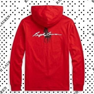MEN'S - Ralph Lauren Men's Red Hoodie